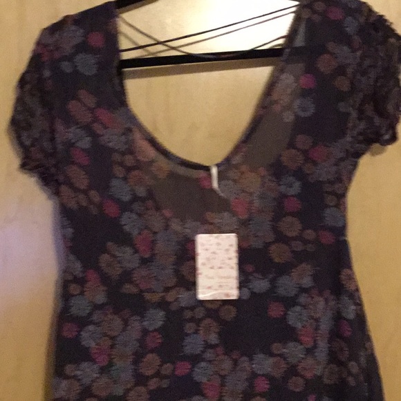 Free People Yours Truly printed mini dress - Picture 4 of 7